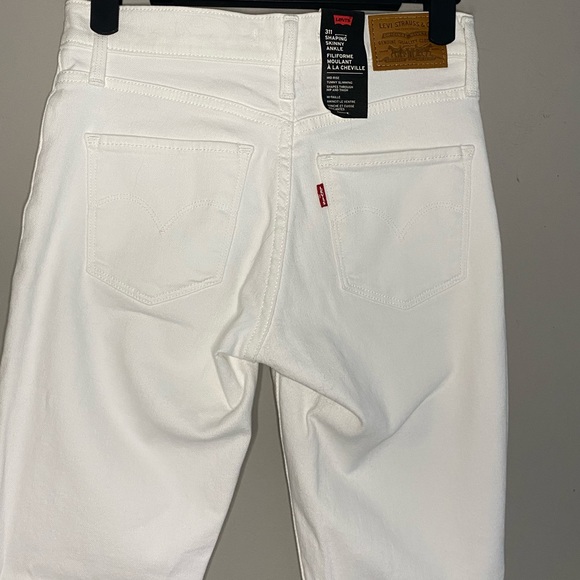 Levi’s 311 Shaping Skinny Ankle white jean pants - Picture 8 of 11